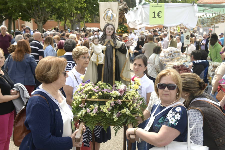 Un momento de la procesión. 