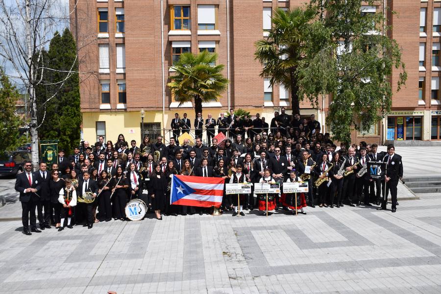 Fotos: Festival de bandas de música en Guardo