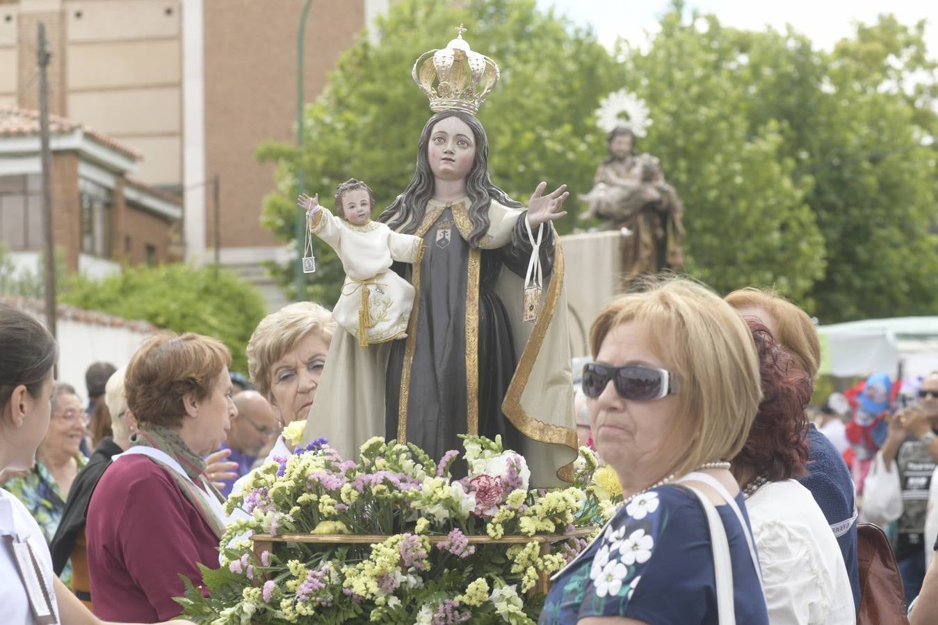 Fotos: Romería de la Virgen del Carmen de Extramuros en Valladolid