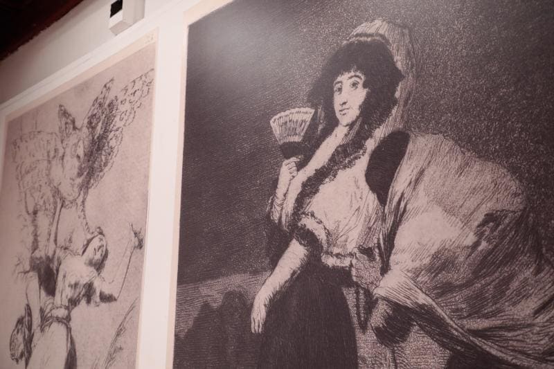 Las mujeres cotidianas de Goya, alejadas de la concepción de la mujer como musa del primer tercio del siglo XIX, centran los 85 grabados con mirada «feminista» del pintor aragonés que desde este jueves se exponen en Valladolid, por los que desfilan mujeres valientes, toreras o prostitutas