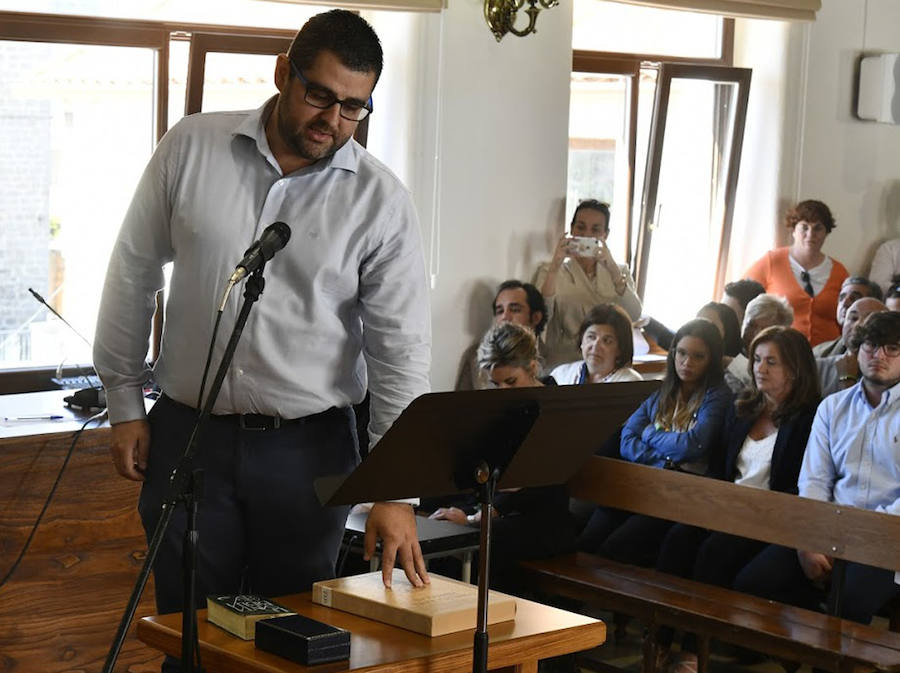 Fotos: Javier Figueredo nuevo alcalde de El Espinar