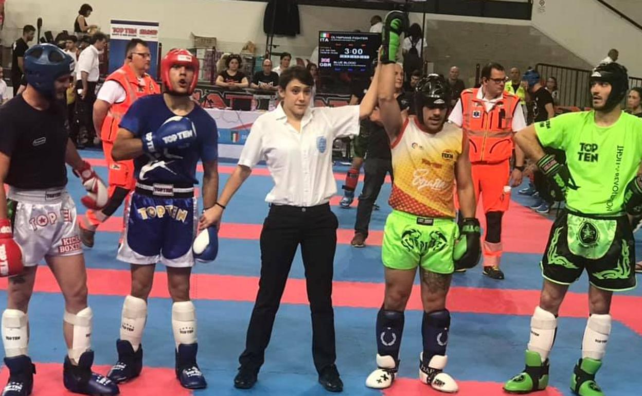 Dos oros y un bronce para José Ricardo Huerta en la Copa del Mundo WAKO 'Bestfighter WAKO World Cup'