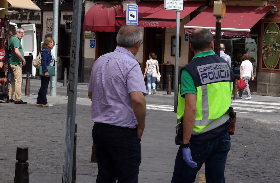 Fotos: Operación antidroga de la Policía Nacional en Segovia