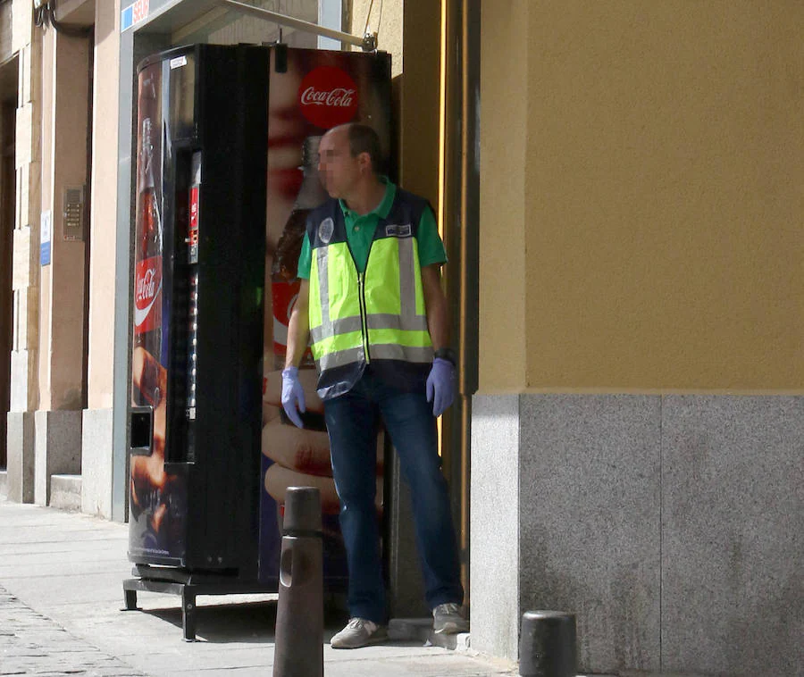 Fotos: Operación antidroga de la Policía Nacional en Segovia