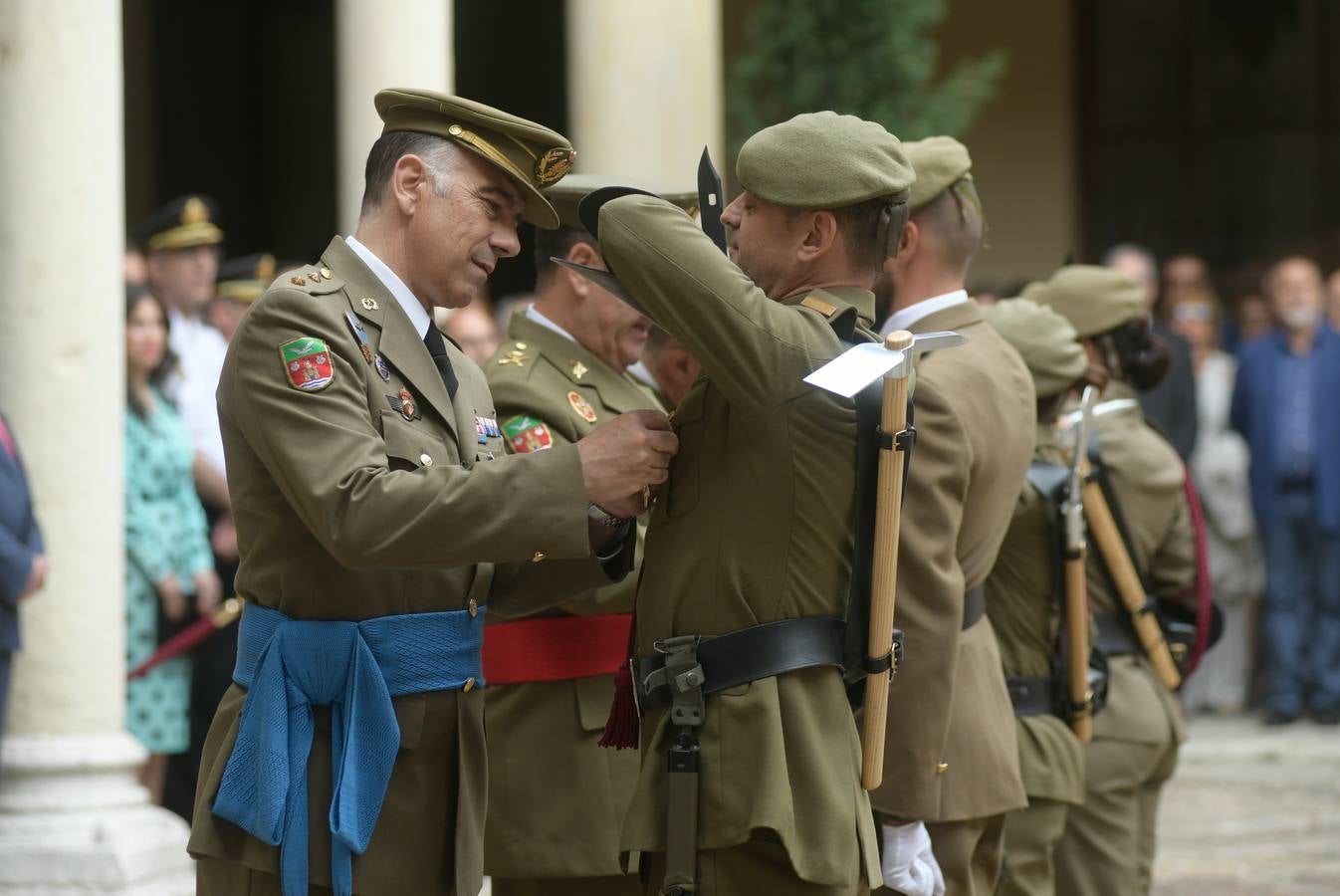 La Cuarta Subinspección General del Ejército (Suige) celebró el día de la unidad, con un acto que fue presidido por el jefe de este área de Defensa y comandante militar de Valladolid y Palencia, general José Rivas 
