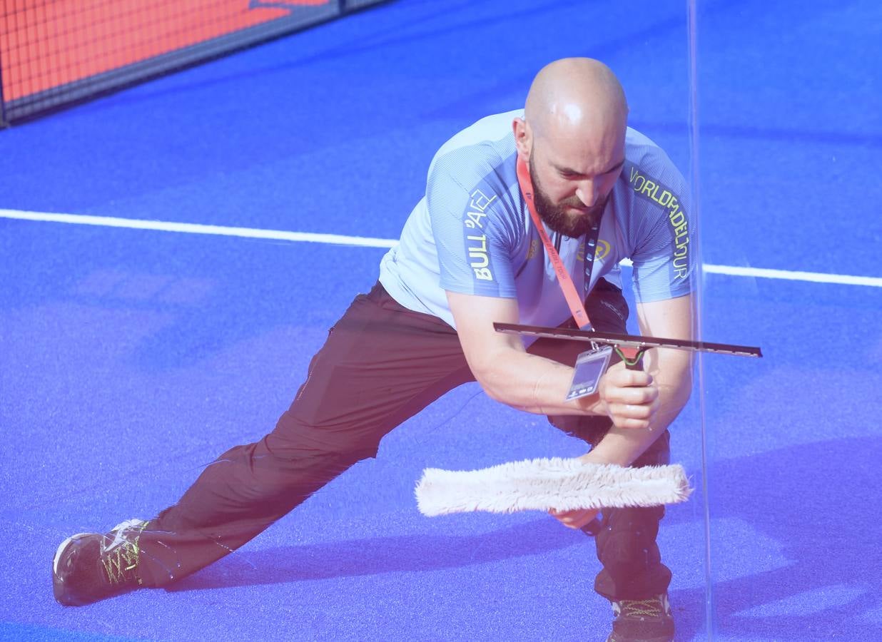 Gutiérrez-Sánchez y Mieres-Galán resuleven sus choques, que no fueron nada cómodos, en dos sets