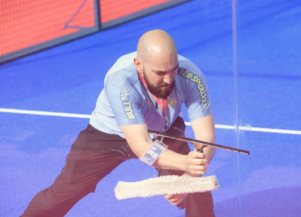 Gutiérrez-Sánchez y Mieres-Galán resuleven sus choques, que no fueron nada cómodos, en dos sets