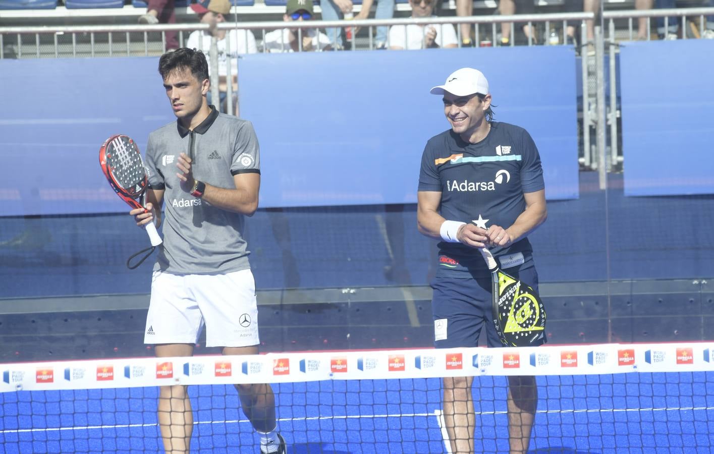 Gutiérrez-Sánchez y Mieres-Galán resuleven sus choques, que no fueron nada cómodos, en dos sets