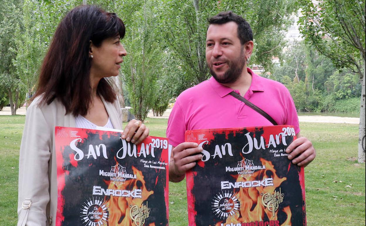 Redondo y Sánchez, durante la presentación.