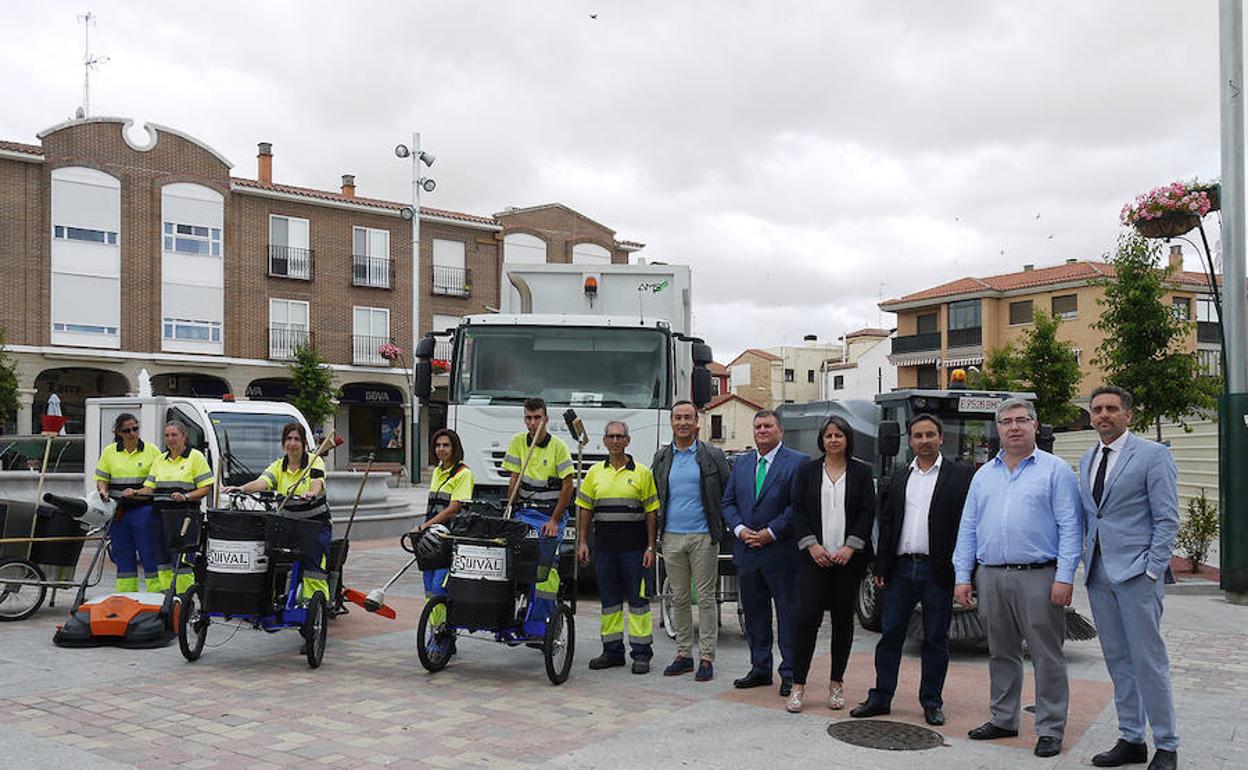 Presentación de los medios humanos y técnicos de limpieza. 