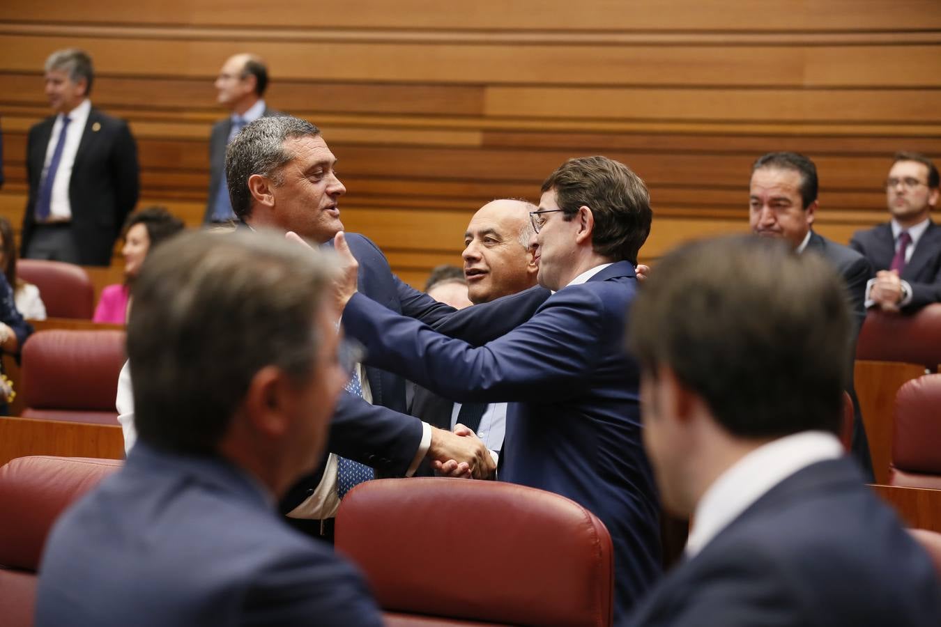 Fotos: Así ha vivido Francisco Igea la sesión constitutiva de la X Legislatura de las Cortes de Castilla y León