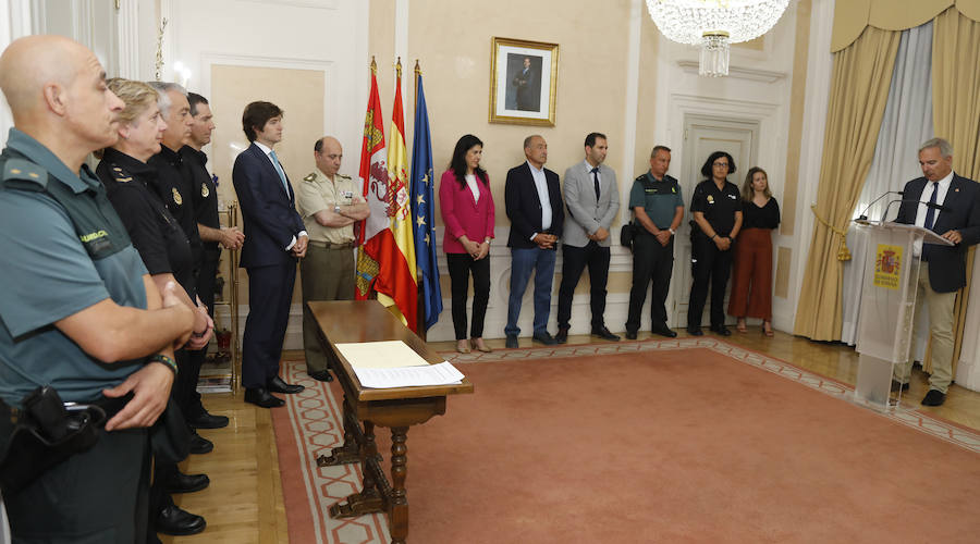 Fotos: Palencia reconoce el trabajo de los agentes de seguridad privada