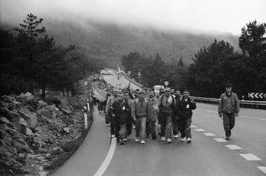 Fotos: El Espinar ha visto pasar todas las marchas reivindicativas en los últimos 30 años (1)