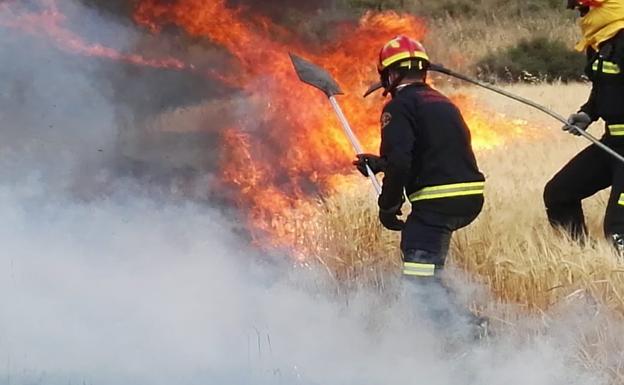 Los Bomberos, en el Cerro del Águila