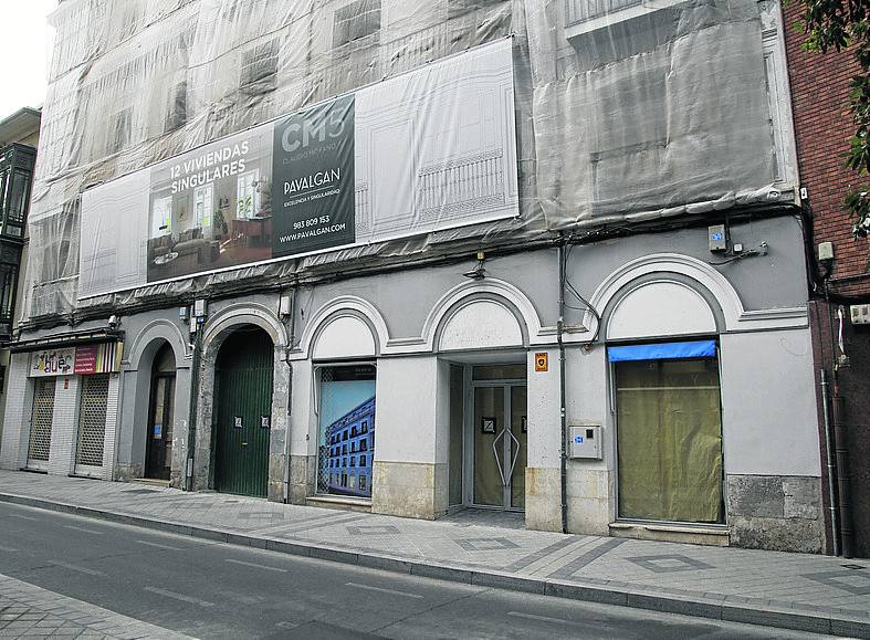 Edificio de Claudio Moyano, 5, que alberga los restos arqueológicos.