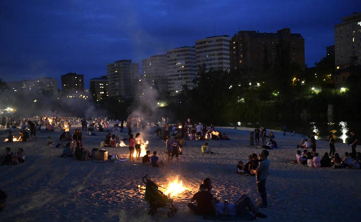 Noche de San Juan en Las Moreras.