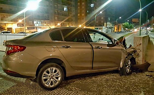 El suceso se produjo en el puente de Juan Ramón Jiménez