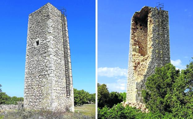El Torreón de la Greda, en Palencia, se reconstruirá cuando finalice la campaña de cereal