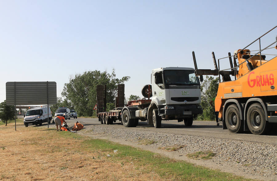 Fotos: Accidente en la carretera de La Granja