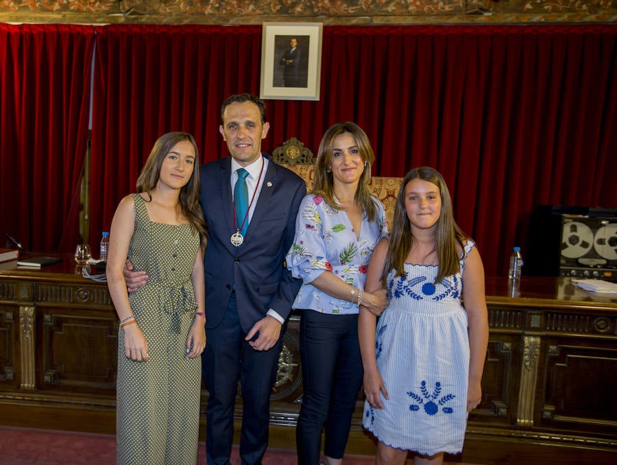 Conrado Íscar toma posesión como presidente de la Diputación de Valladolid. 