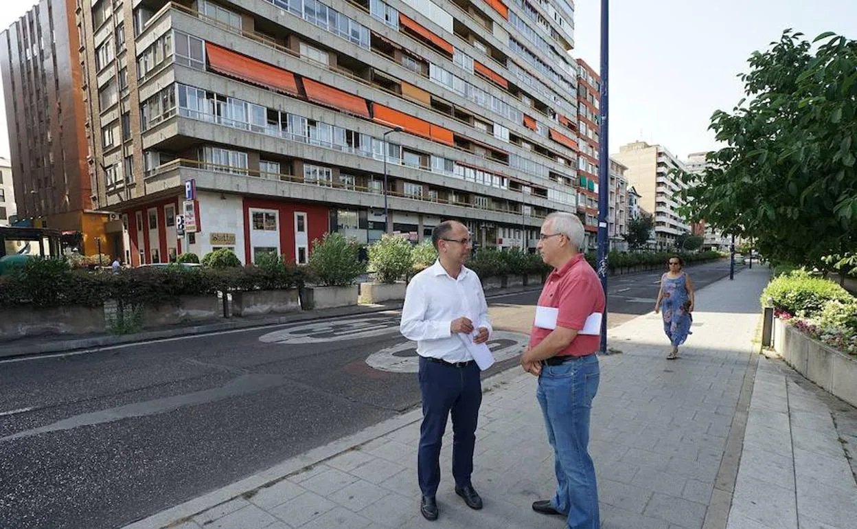 Luis Vélez y Pérez Nieto, en la presentación de la campaña.