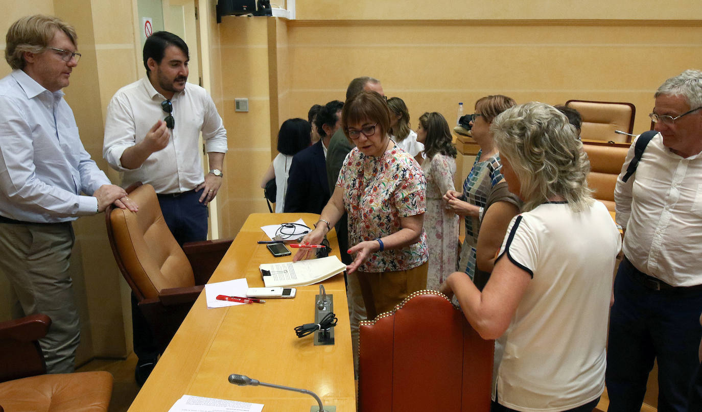 Fotos: Emotivo pleno de cierre del Ayuntamiento de Segovia