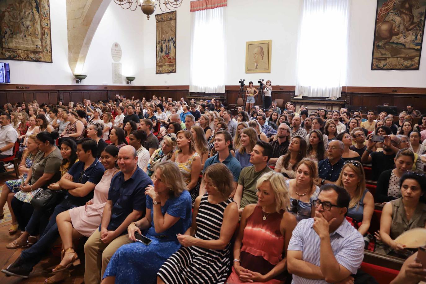 Más de 1.650 alumnos de 54 naciones participarán este verano en la la 56 edición de los Cursos Internacionales de Lengua y Cultura Españolas de la USAL