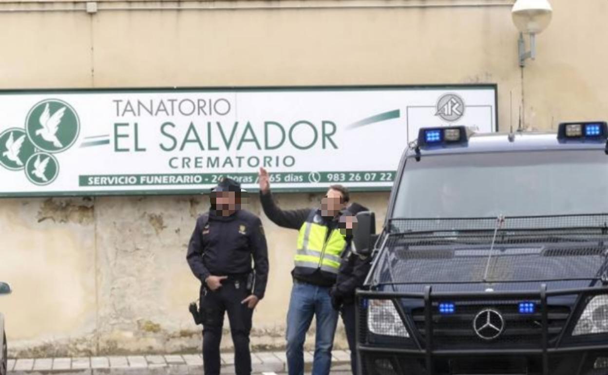 Registros de la Operación Ignis en las instalaciones del grupo Parque El Salvador. 