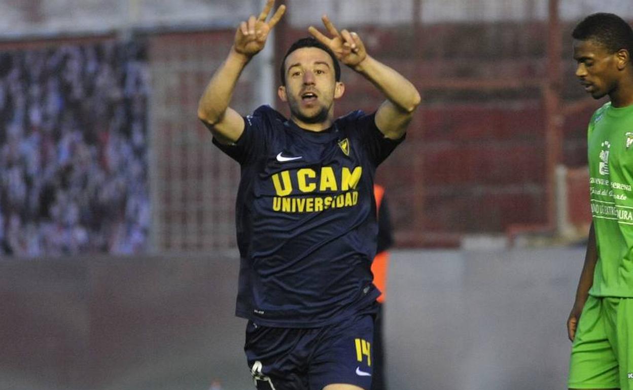 Hugo Diaz, con el UCAM de Murcia. 