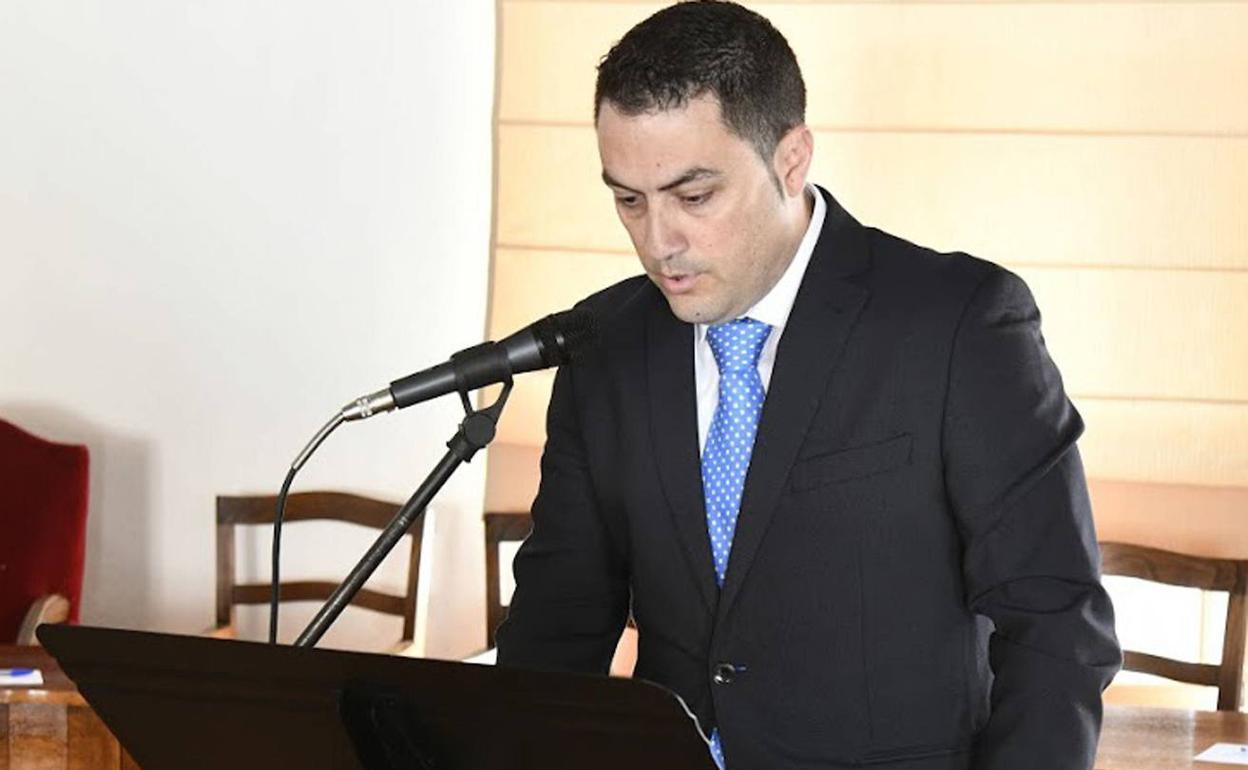 Javier Figueredo, alcalde de El Espinar. 