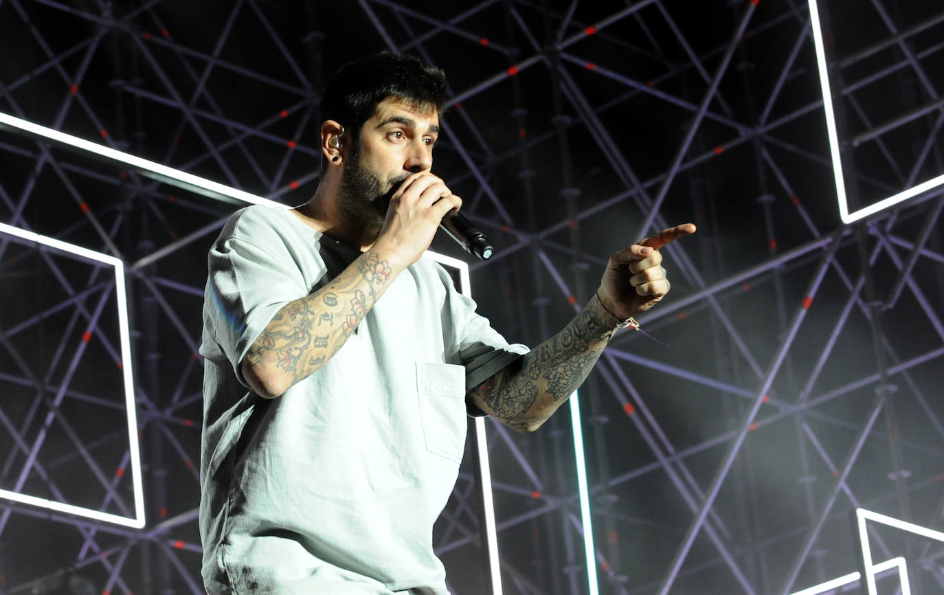 Fotos: Melendi no defauda en Simancas