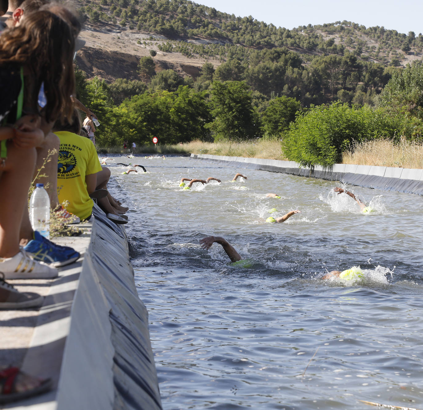 Fotos: Triatlón en Dueñas