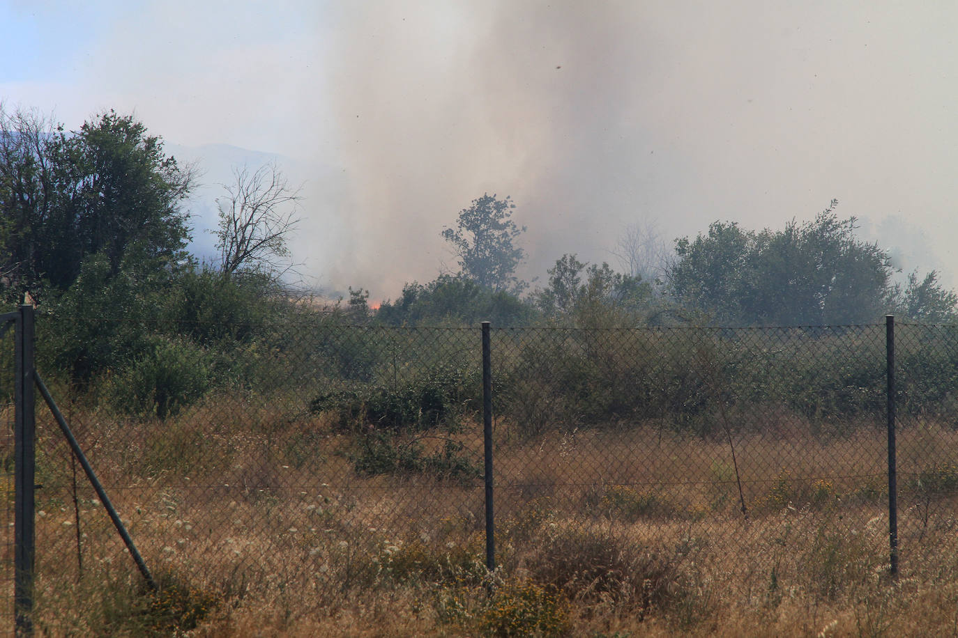 Fotos: Incendio en Trescasas (1)