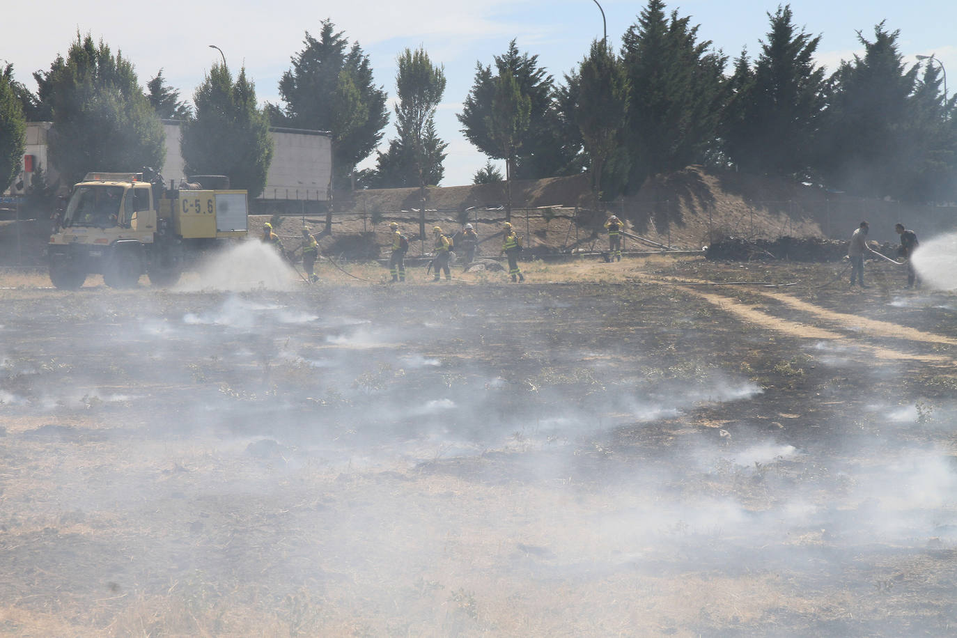 Fotos: Incendio en Trescasas (y 2)