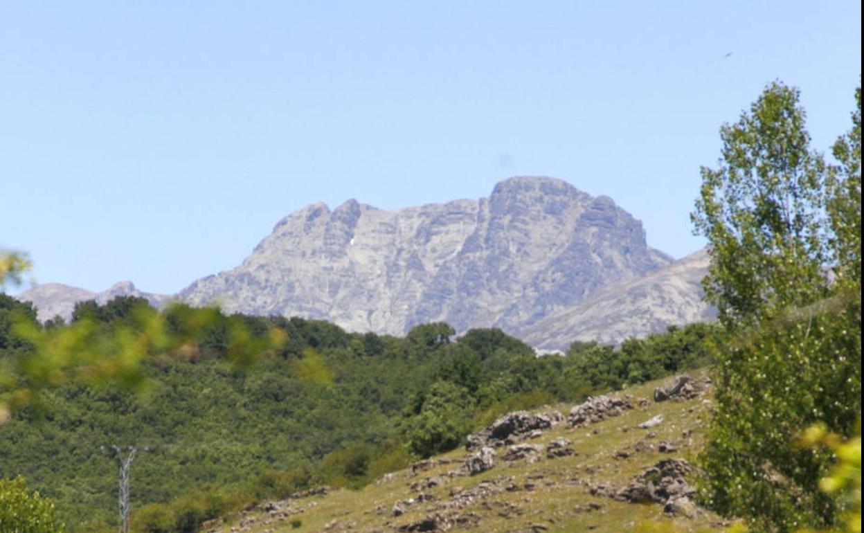 Vista del Pico Curavacas.