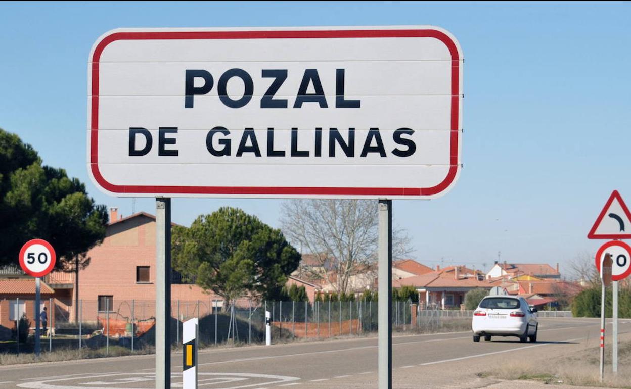 Cartel Pozal de Gallinas.