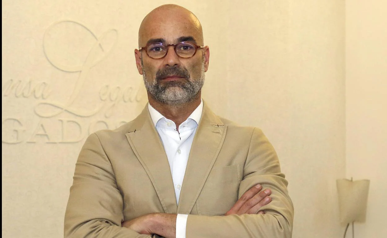 El abogado palentino Pablo Menéndez-Santirso, nuevo presidente del Rotary Club. 