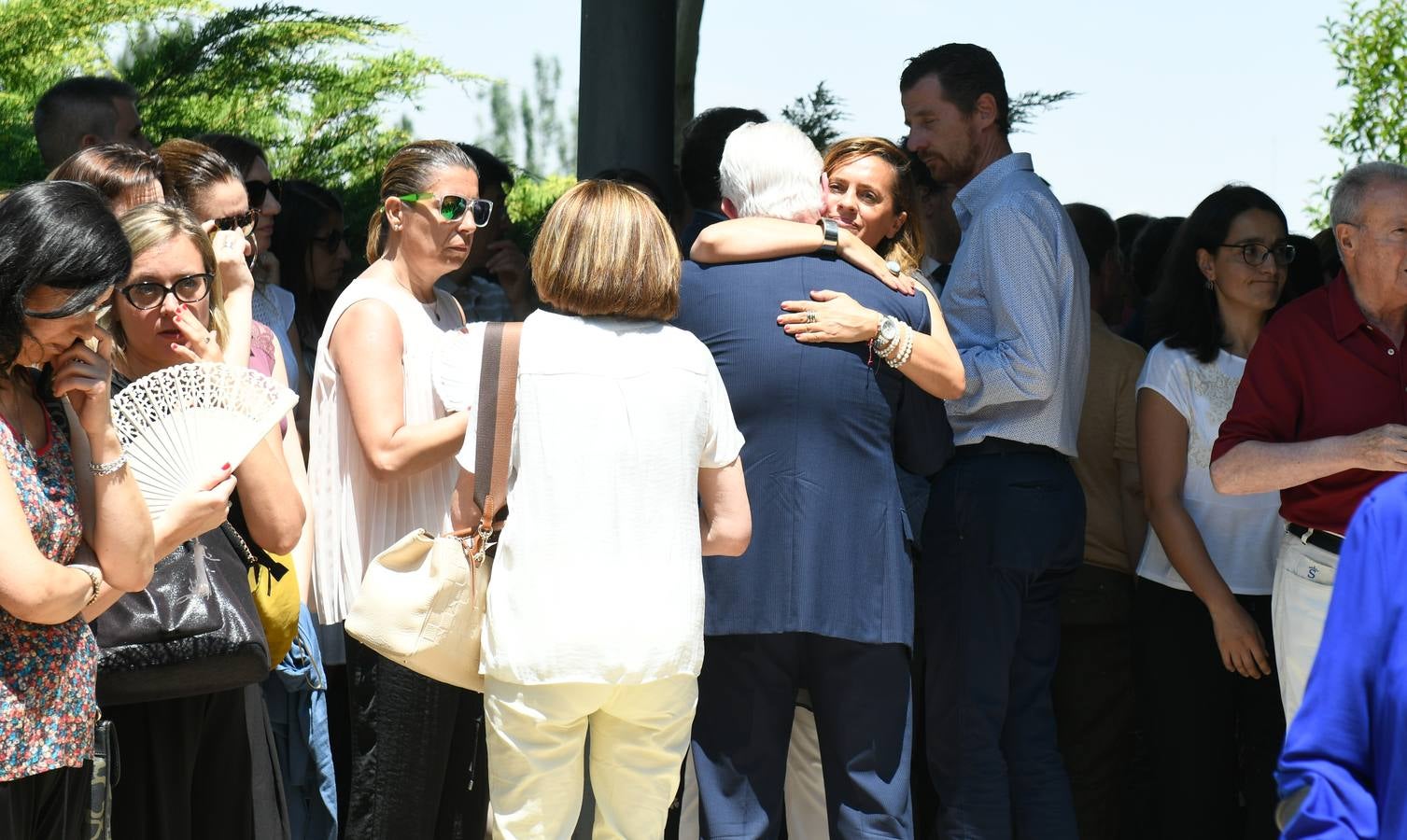 Decenas de personas han abarrotado la capilla del tanatorio de las Contiendas para despedirse de la secretaria del Colegio de Abogados de Valladolid