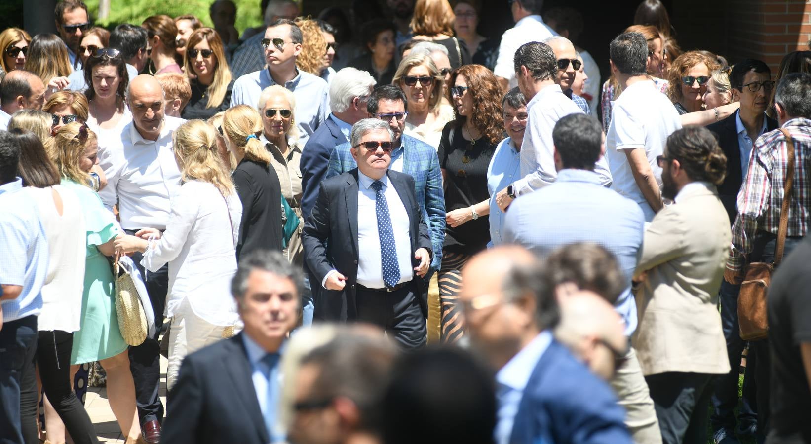 Decenas de personas han abarrotado la capilla del tanatorio de las Contiendas para despedirse de la secretaria del Colegio de Abogados de Valladolid