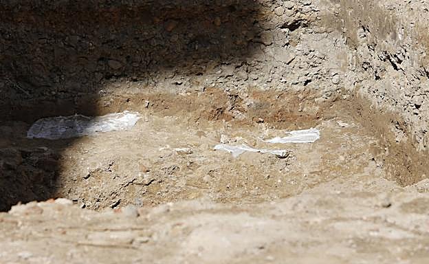 Las excavaciones en Palencia.