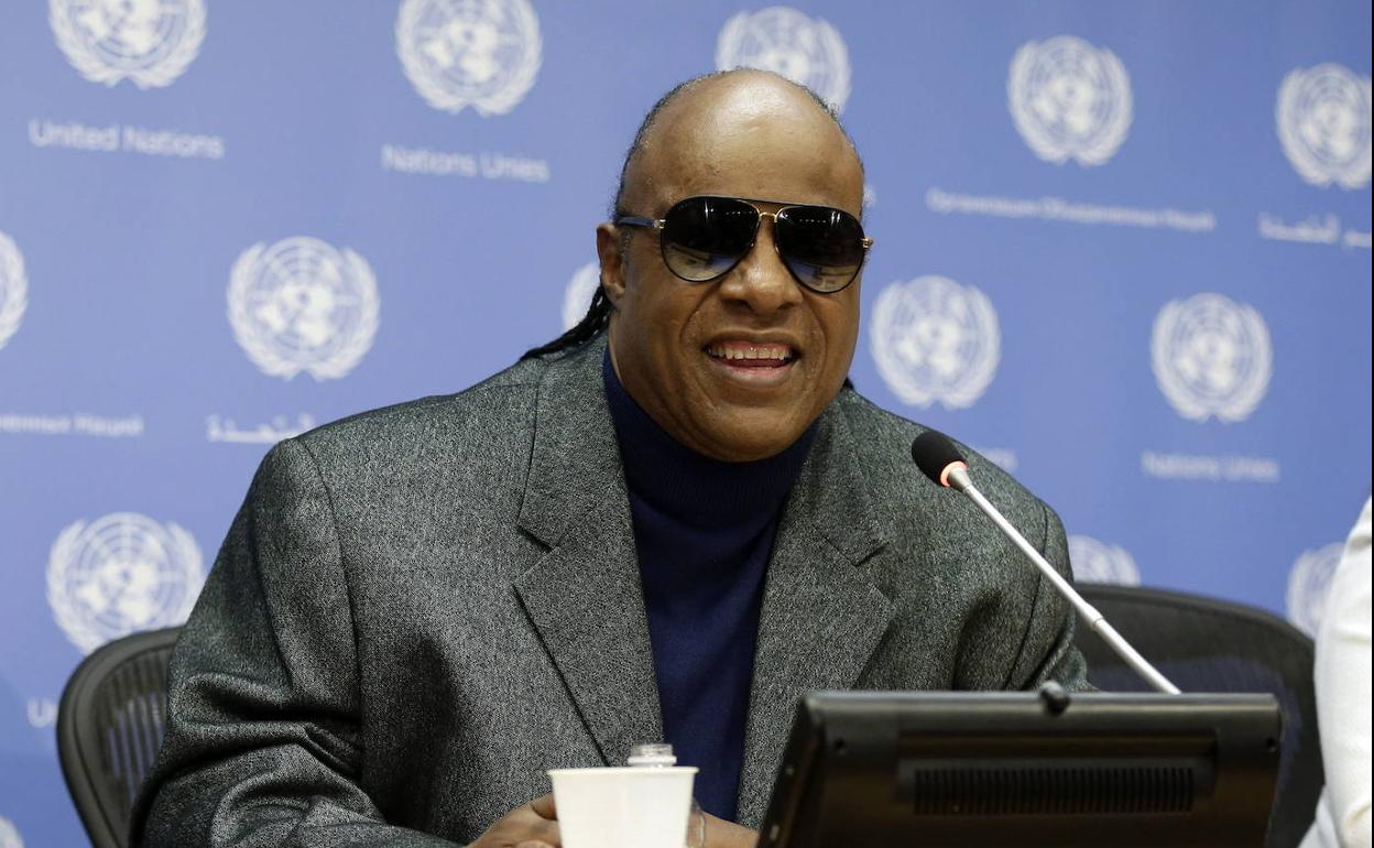 Stevie Wonder.