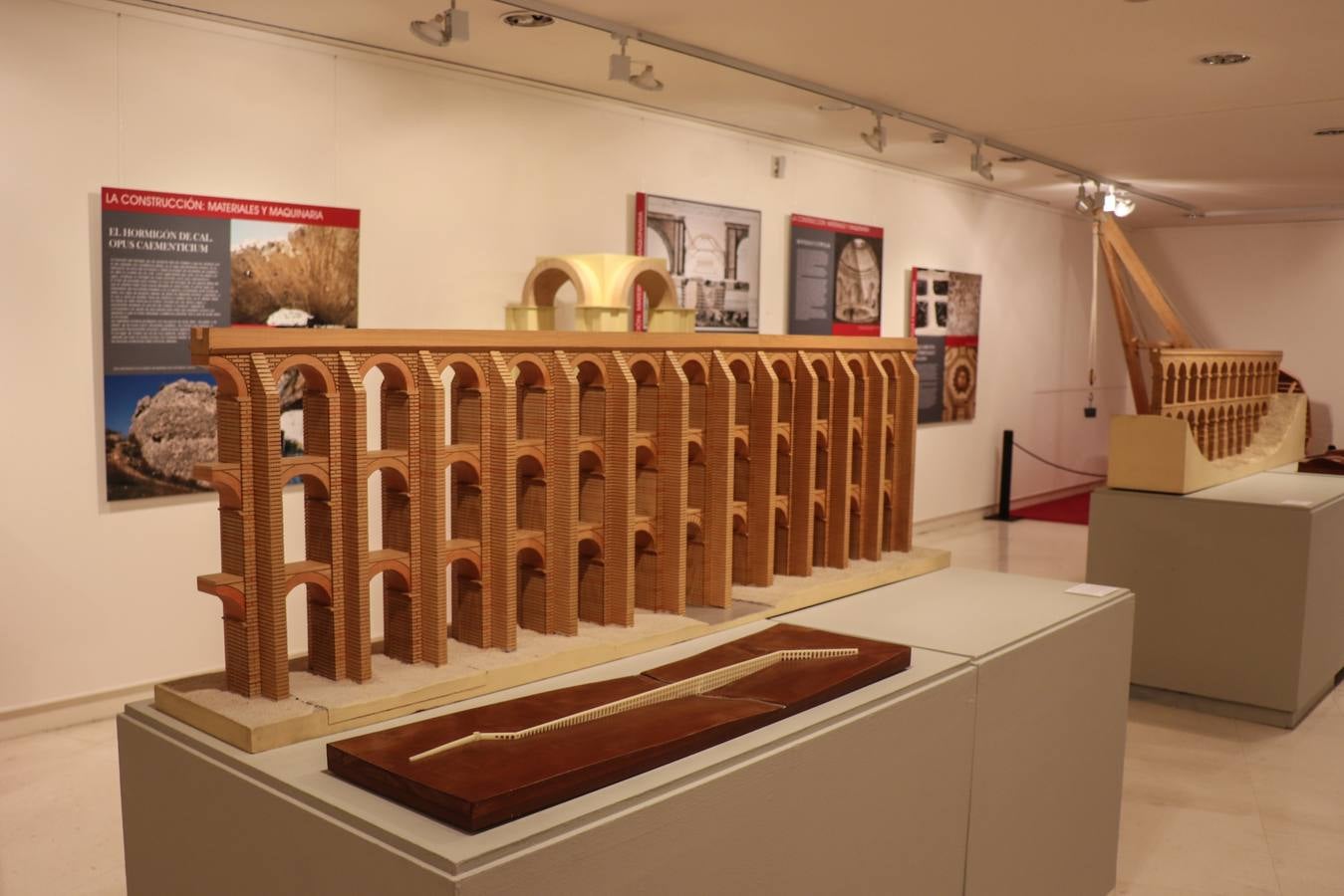 Una muestra temporal que acercar al público el inmenso legado técnico del mundo romano