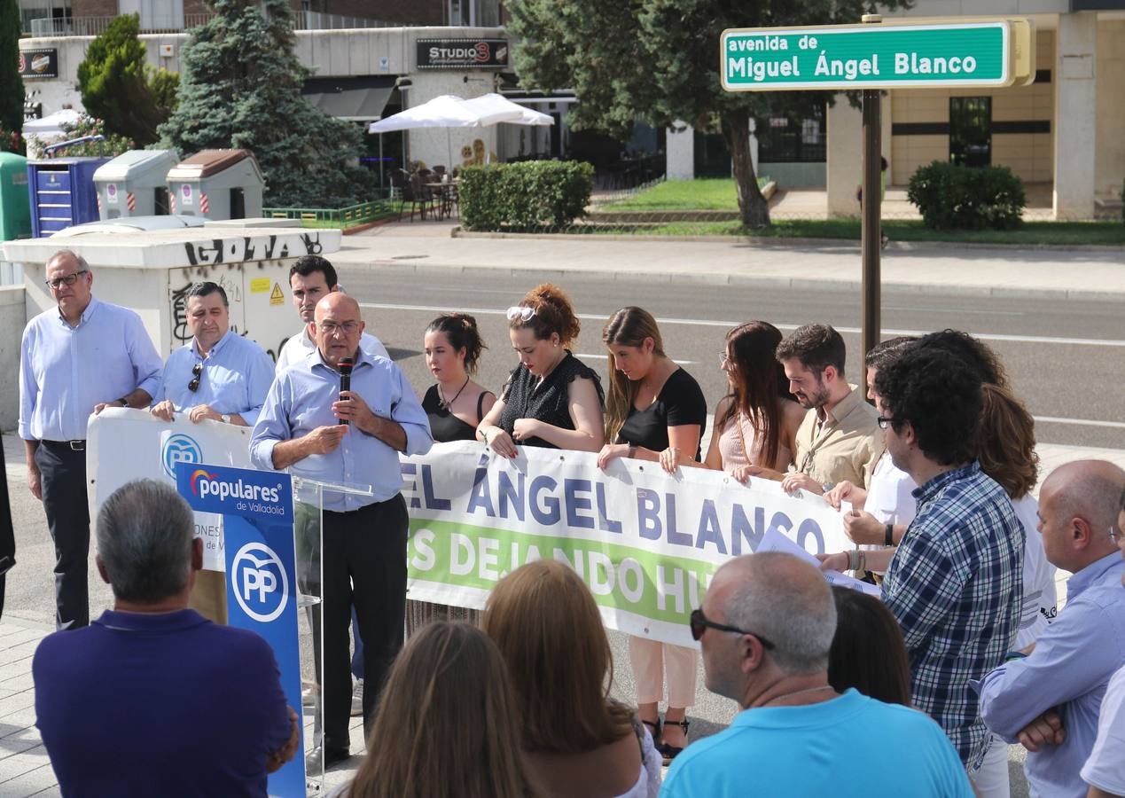 El Partido Popular quiso recordar la figura del joven concejal que fue secuestrado y asesinado por ETA hace 22 años con la lectura de un manifiesto