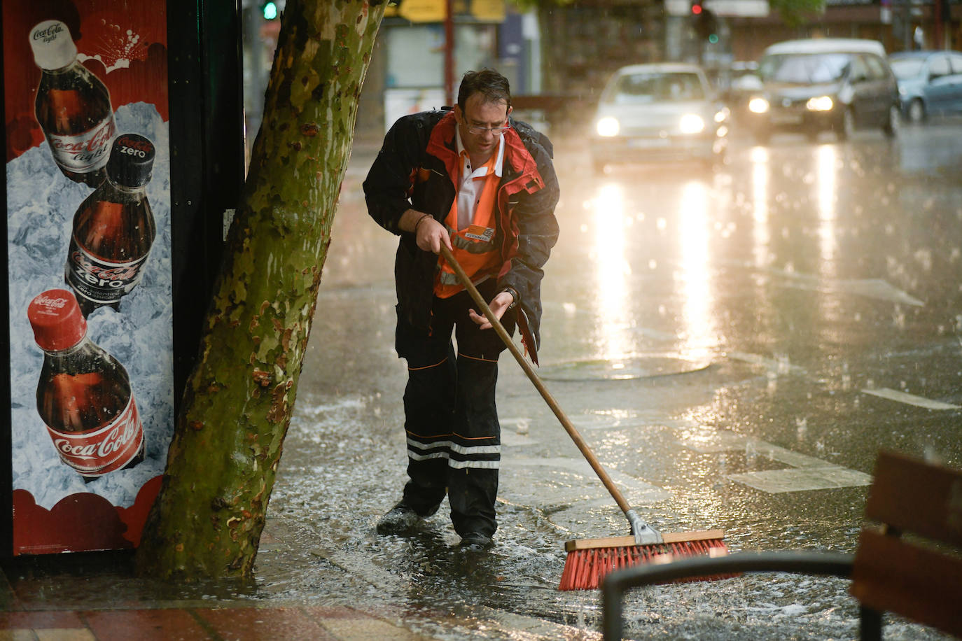 Fotos: Fuertes lluvias este sábado en Valladolid