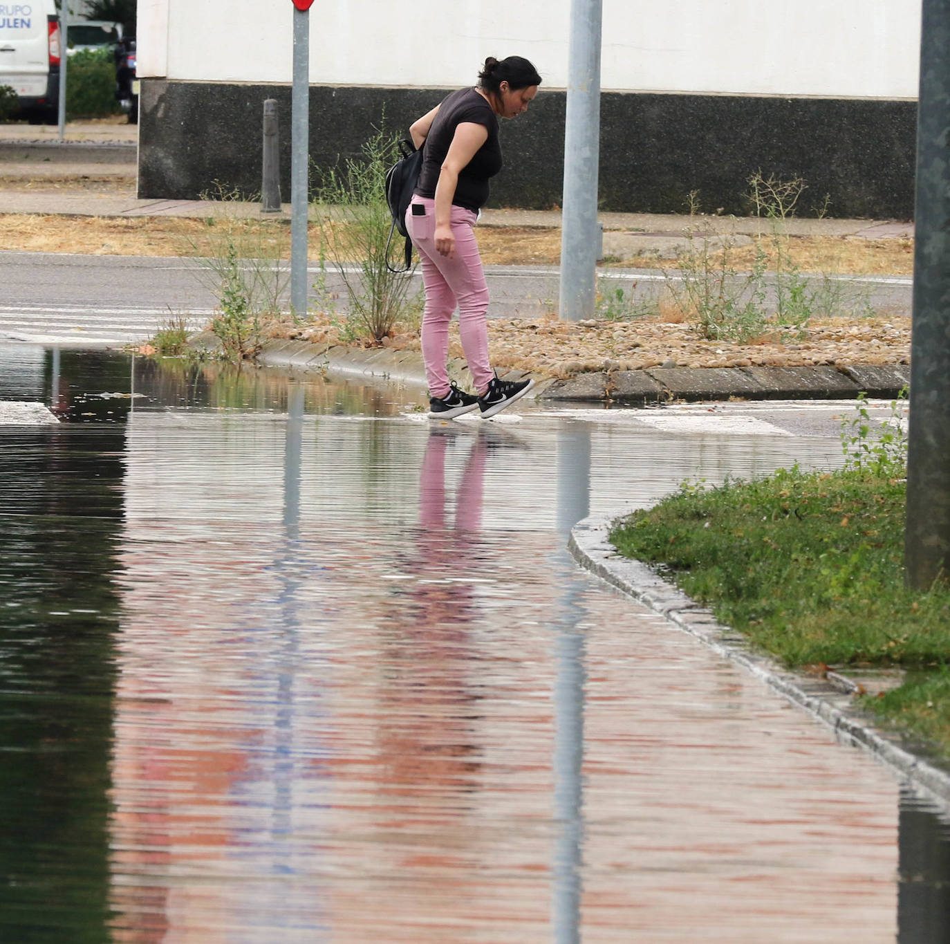 Fotos: Fuertes lluvias este sábado en Valladolid