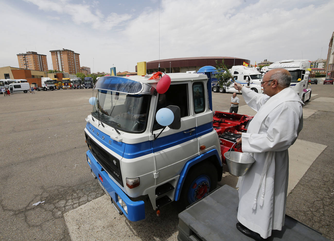 Fotos: Los transportistas de Palencia festejan a su patrón