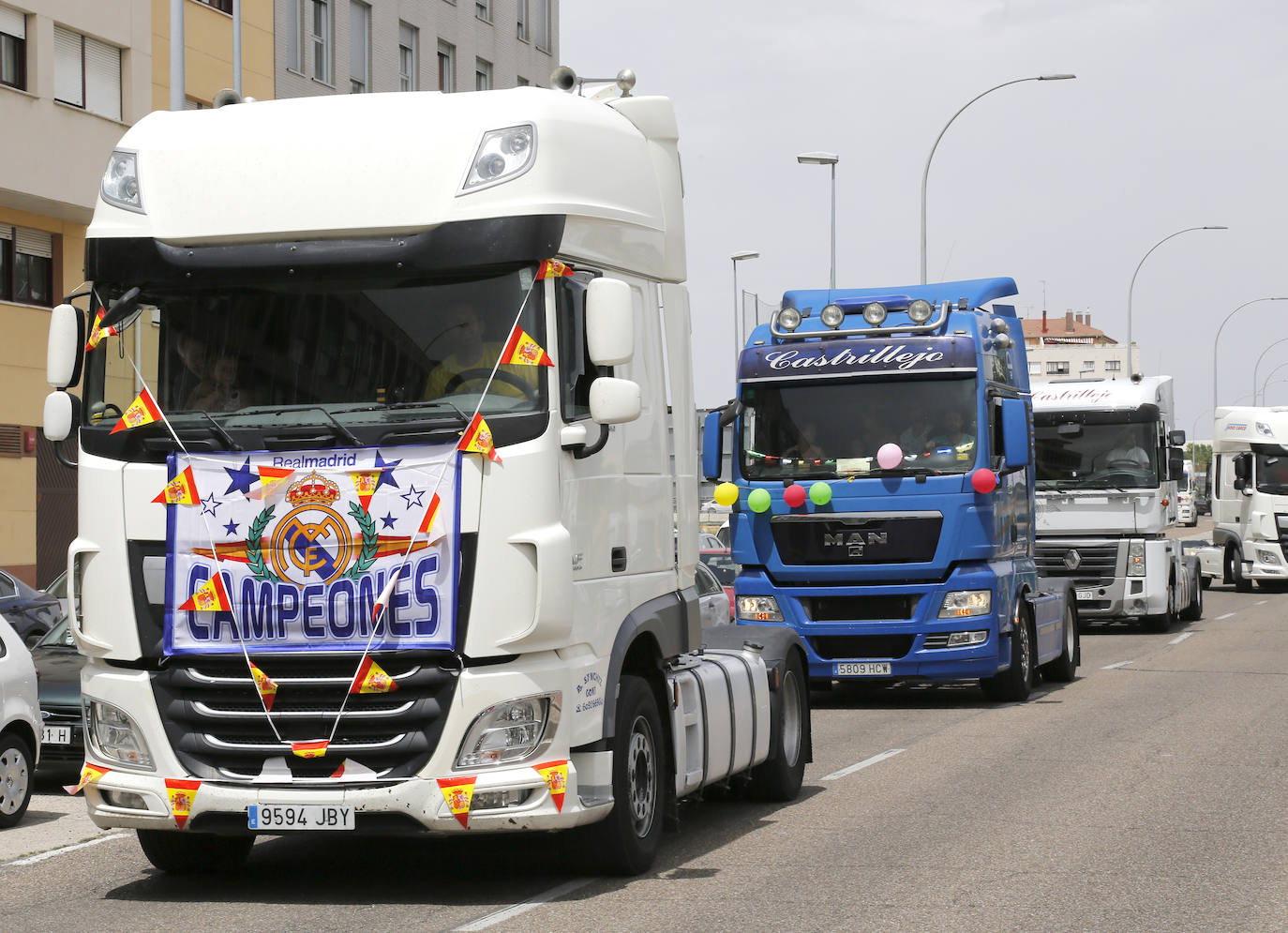 Fotos: Los transportistas de Palencia festejan a su patrón