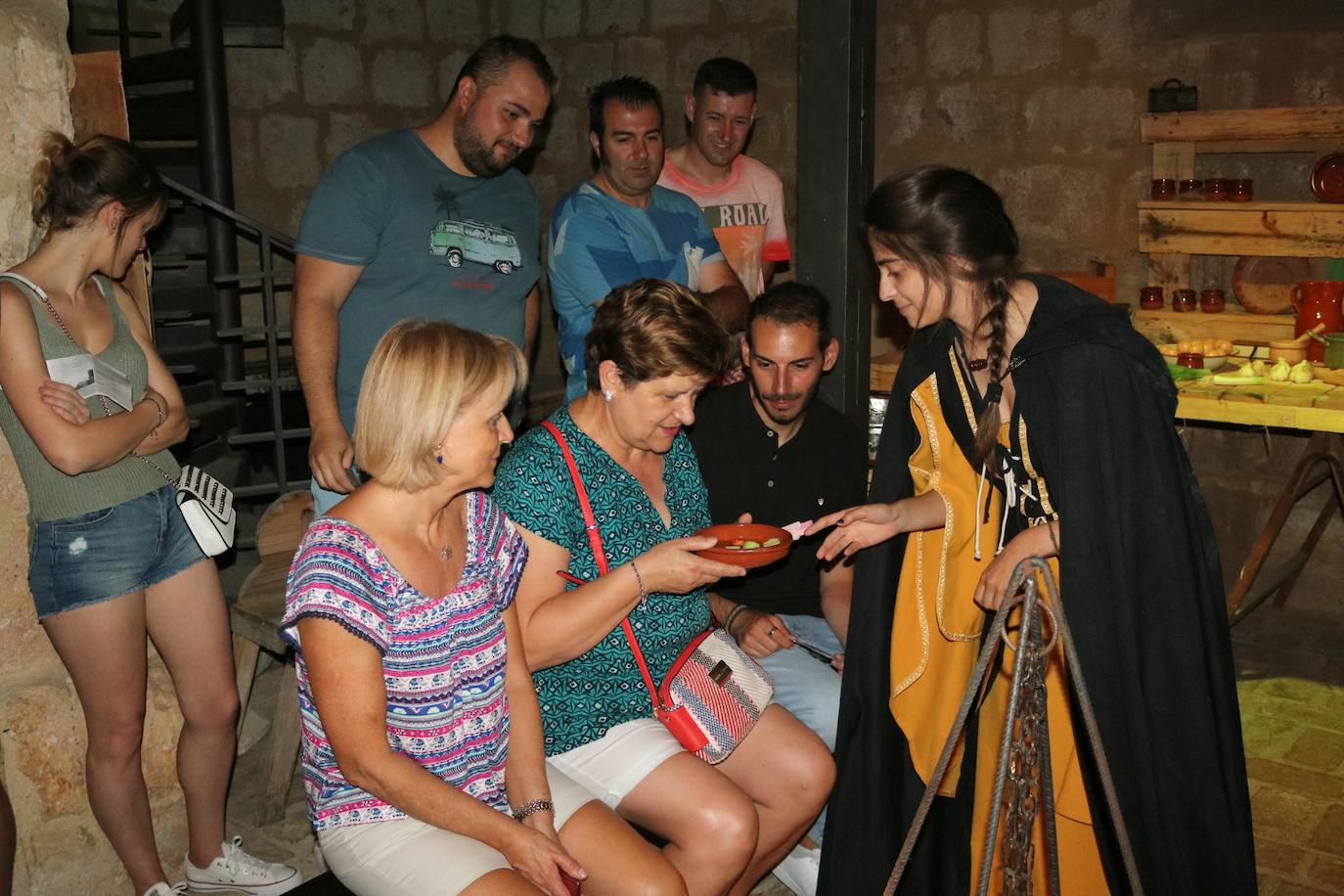 Fotos: Visita nocturna a la iglesia de Santa Maria la Mayor