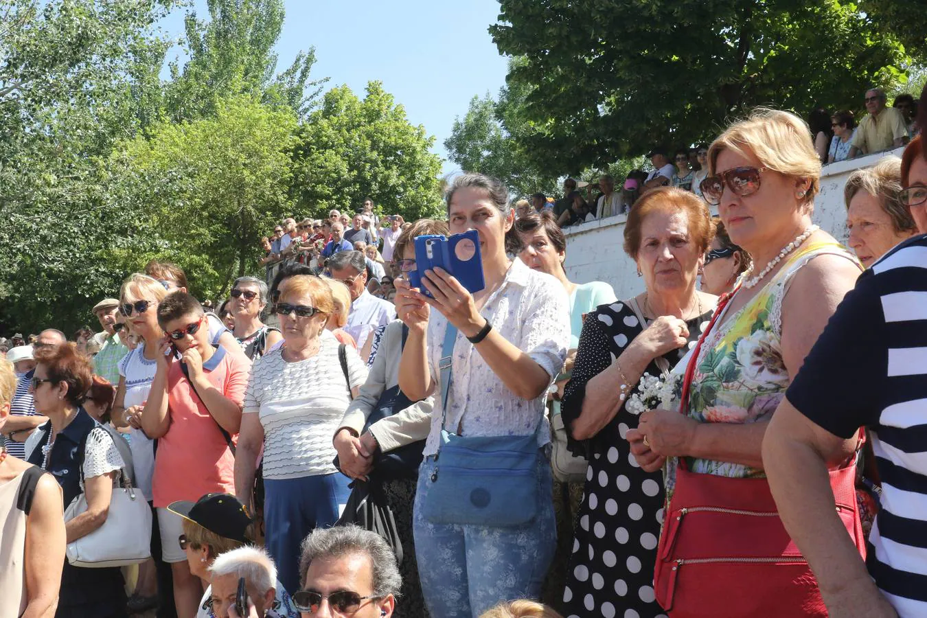 Procesión fluvial de la Virgen del Carmen en Valladolid