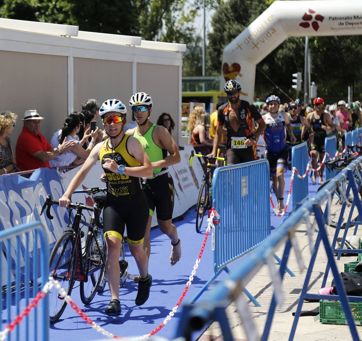 Fotos: IX Triatlón ciudad de Palencia